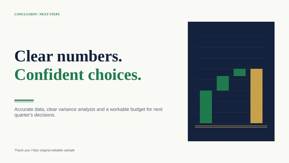 Finance Ledger — Closing