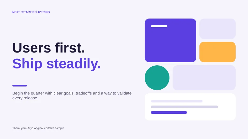 Product Canvas — Closing